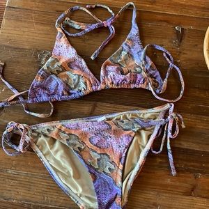 Snake Print Bikini
